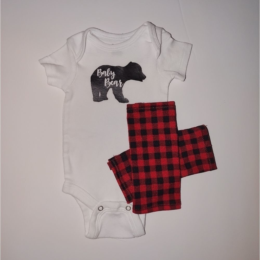 Christmas onesie with Leg Warmers